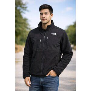 North Face Denali Fleece Jacket  Mens Large Full-Zip Black